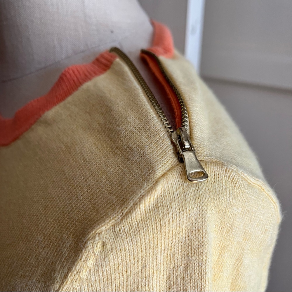 Talbots•Angora Zip Sweater•Sz Medium - Picture 3 of 7